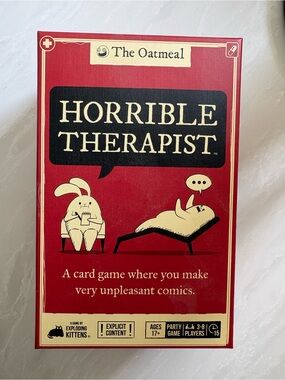 The Oatmeal card game Horrible Therapist